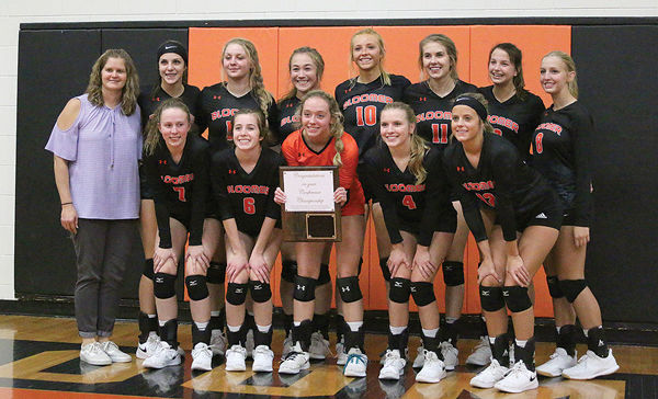 Bloomer High School Volleyball Team Wins Fifth Consecutive Conference Title
